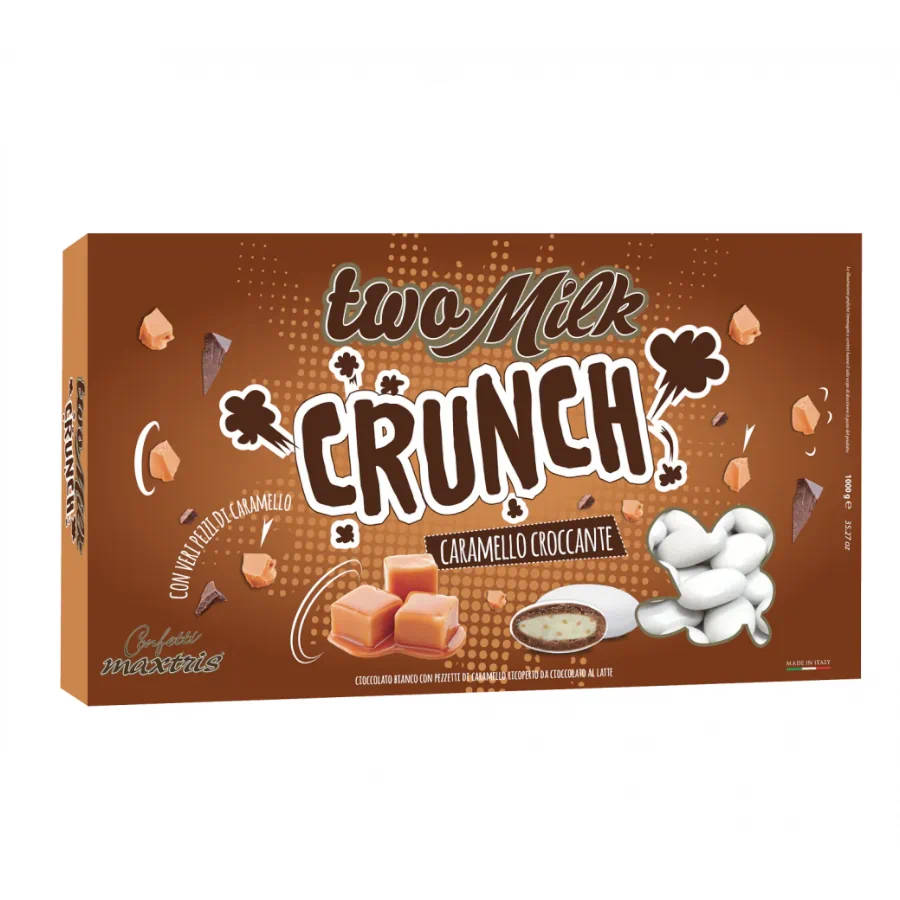 Maxtris confetti Two Milk Crunch Caramello Croccante kg 1