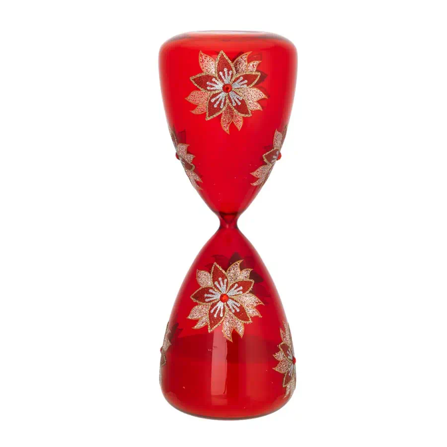 Bagutta Clessidra in vetro rossa 45 minuti N 8626 01
