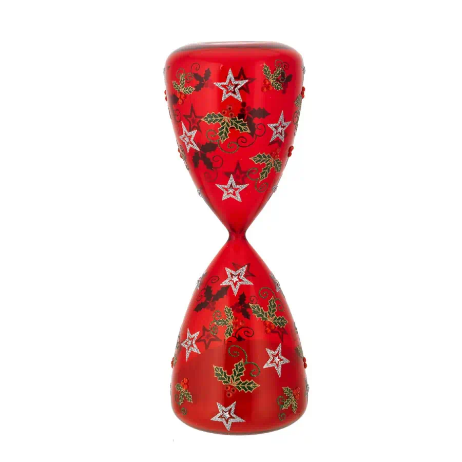 Bagutta Clessidra in vetro rossa 45 minuti N 8626 05