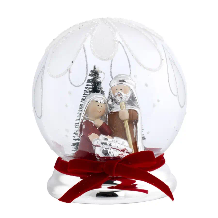 Bagutta sfera di Natale presepe Gocce con led N 8574 01 AR