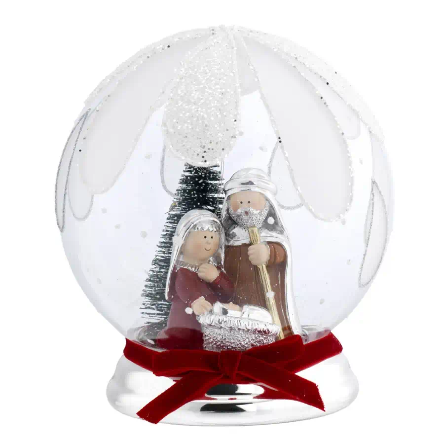 Bagutta sfera di Natale presepe Gocce con led N 8574 02 AR