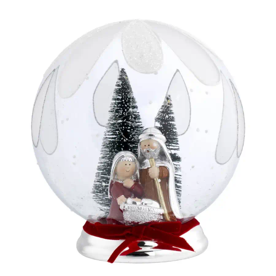 Bagutta sfera di Natale presepe Gocce con led N 8574 03 AR