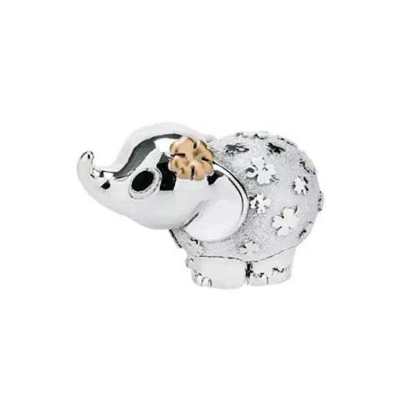 Bomboniere Bongelli elefante quadrifogli 9x7 ME1045