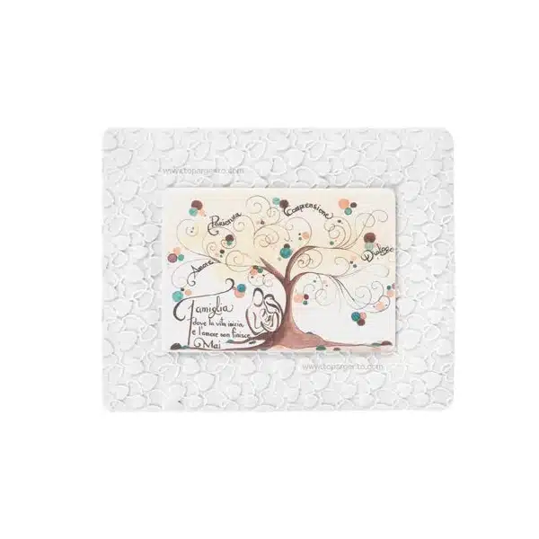 Bomboniere Bongelli formina albero famiglia 18x13 ME1851