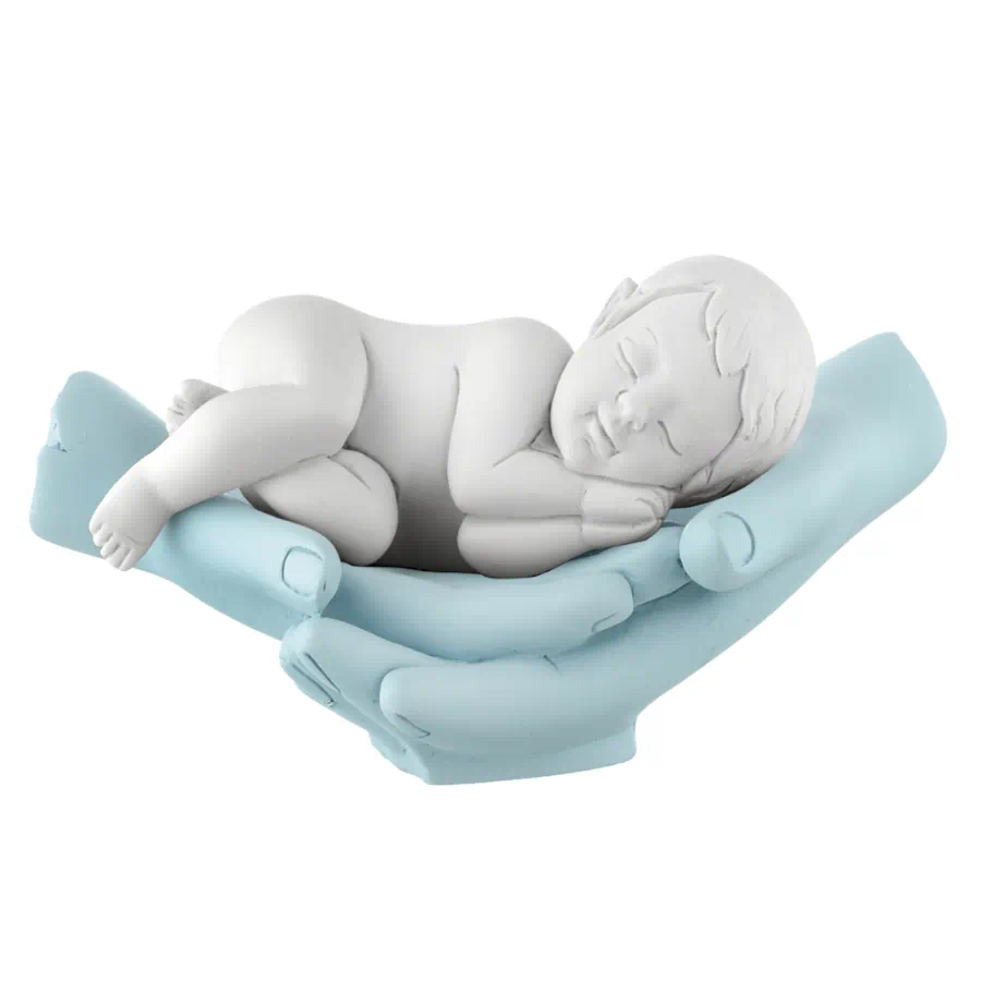 Bongelli bimbo su mani 7x13 celeste cod. ME2636 CE