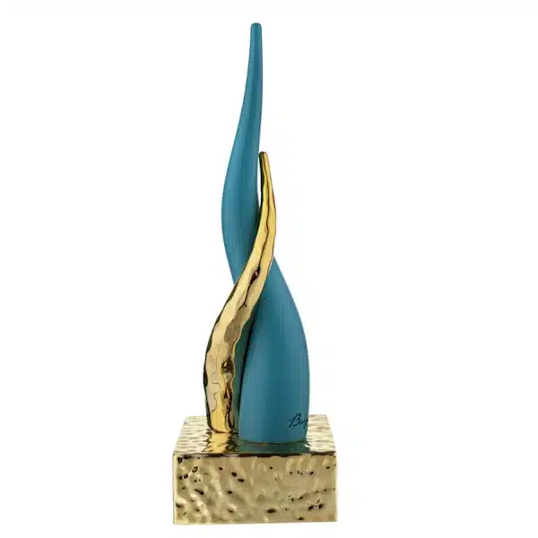 Bongelli corni base oro corno ottanio h.38 cod. ME2613 3OR OT