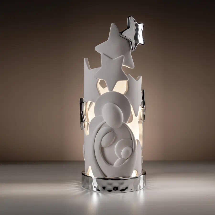 Bongelli famiglia stelle argento luce h.16 cod. NT134 1AG