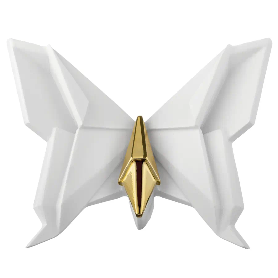 Bongelli farfalla origami 12x10 bianca cod. ME2626 BI