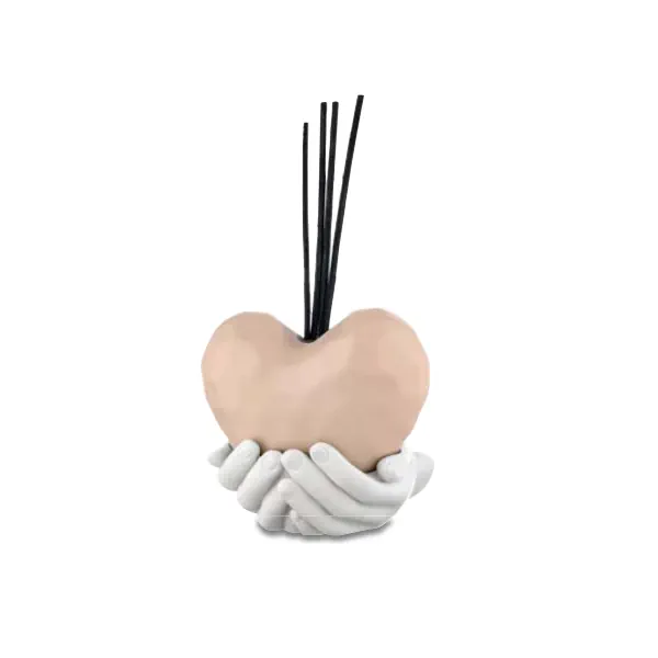 Bongelli mani cuore profumatore 11x10 rosa cod. ME2604 RO