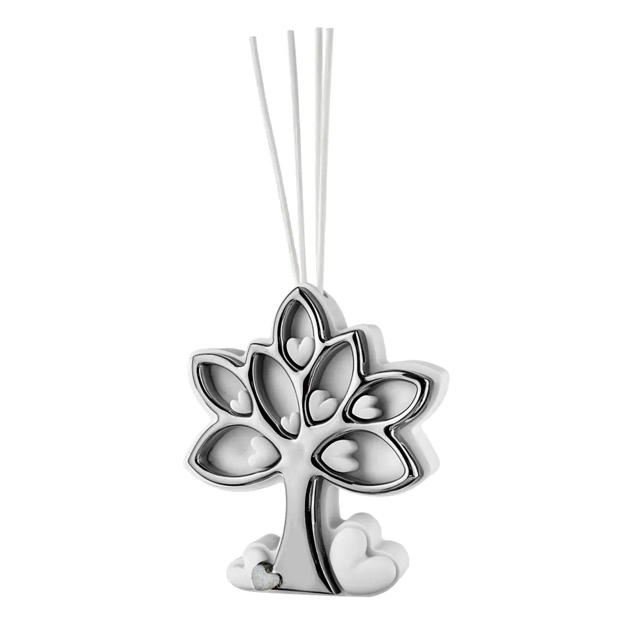 Bongelli profumatore albero argento 11x13 cod. ME2645 BI AG
