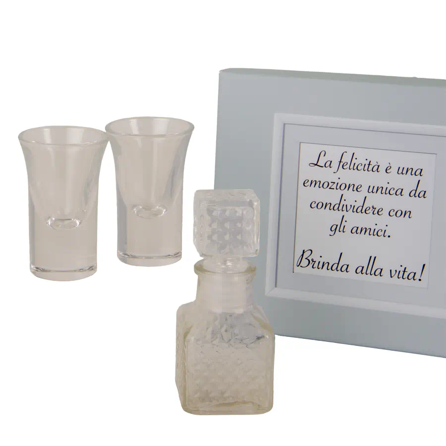 ETM bomboniere Amici set 3 pezzi small 07A200