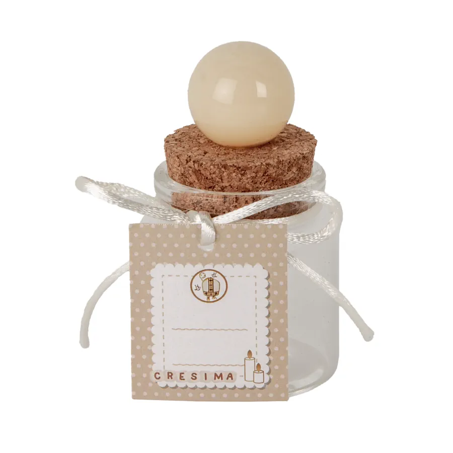 ETM bomboniere Ball barattolino h.8 cresima 07A148