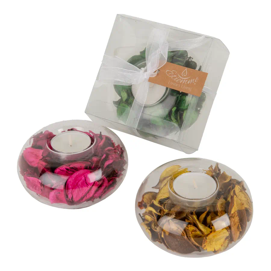 ETM bomboniere Bubble candela pot pourri dm.10 h.6 07A185