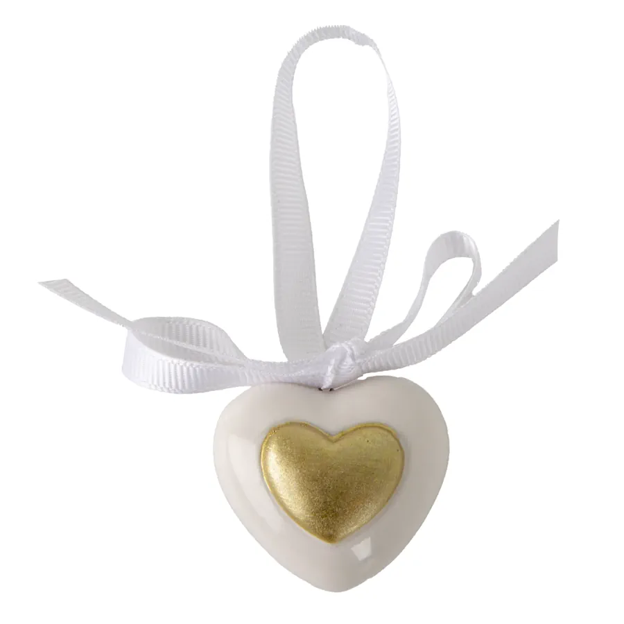 ETM bomboniere Cuore deco' gold cm.4 02A362