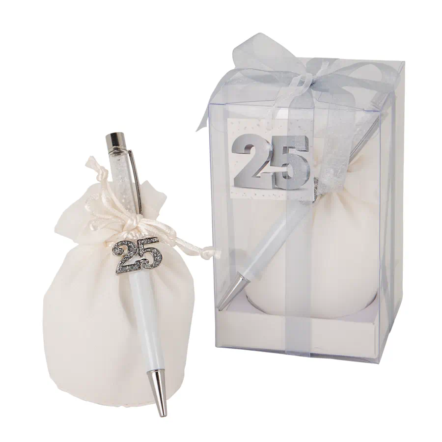 ETM bomboniere Event gift box penna 25° cm.14,5 12A158