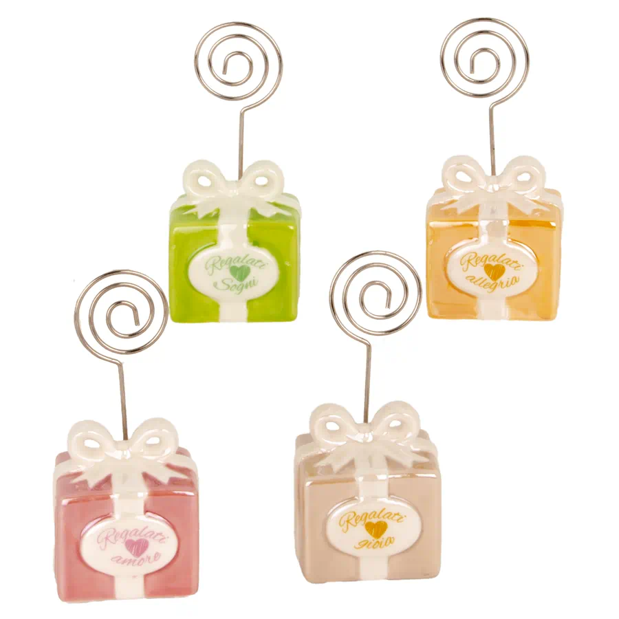 ETM bomboniere Gift memoclip cm.4,5 h.10 02A270