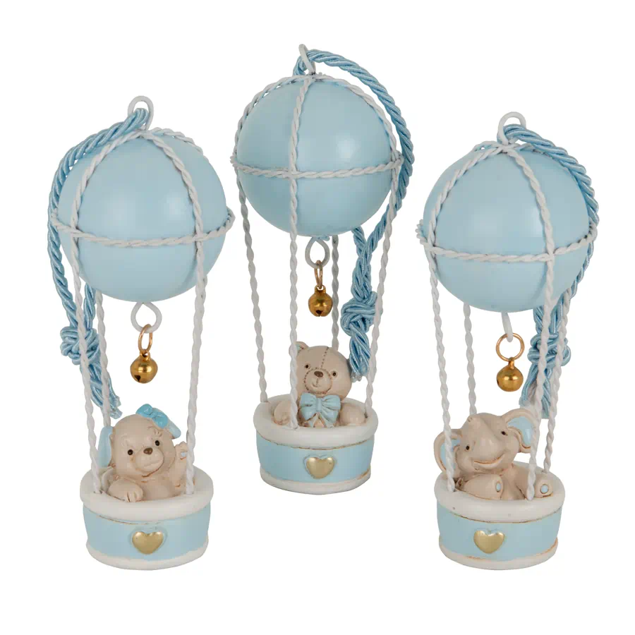 ETM bomboniere Mongolfiera cielo h.12 04A413