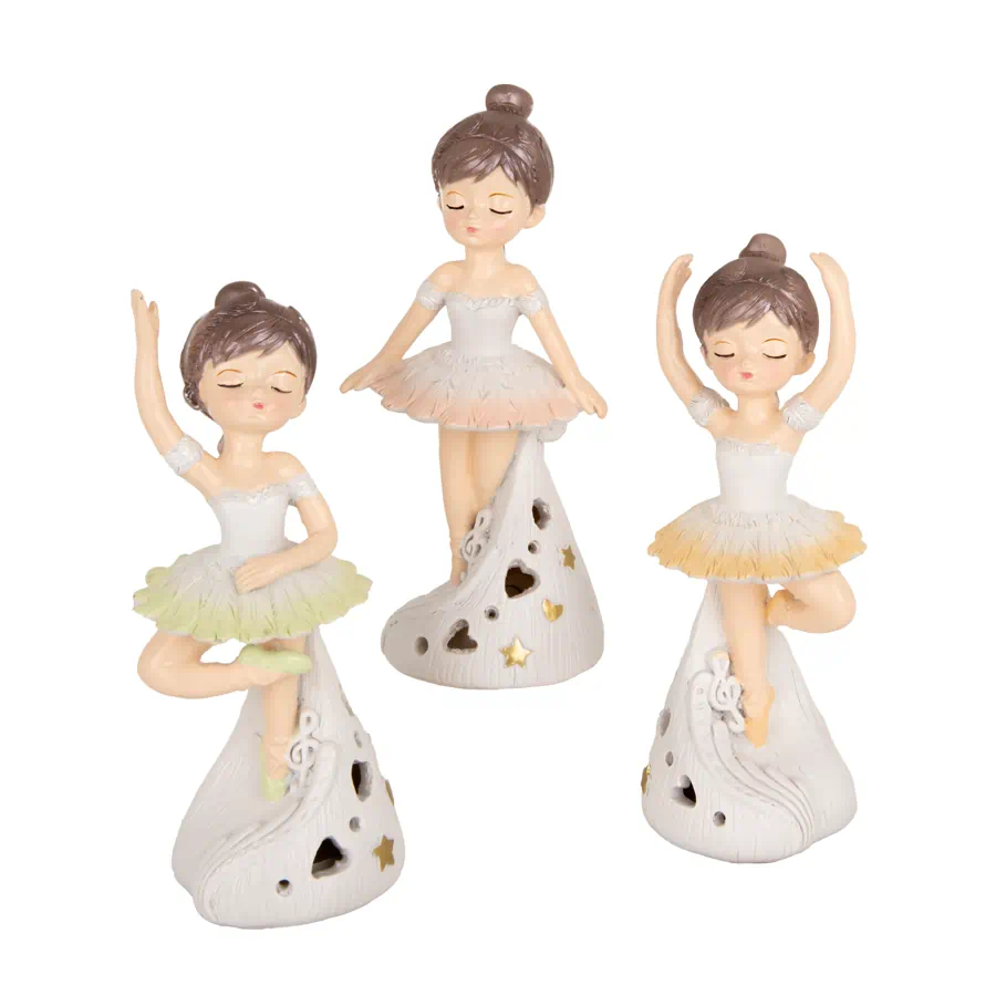 ETM bomboniere Sissi ballerina led h.14 04A437