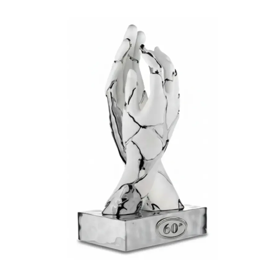 Bongelli kintsugi 60° di matrimonio bianche argento cod. ME2587 160ag
