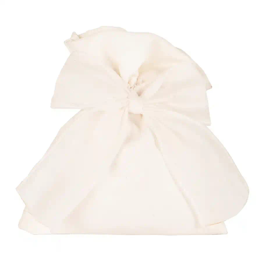 Etm new fiocco bianco sacchetto confetti cm.10x12 c2819