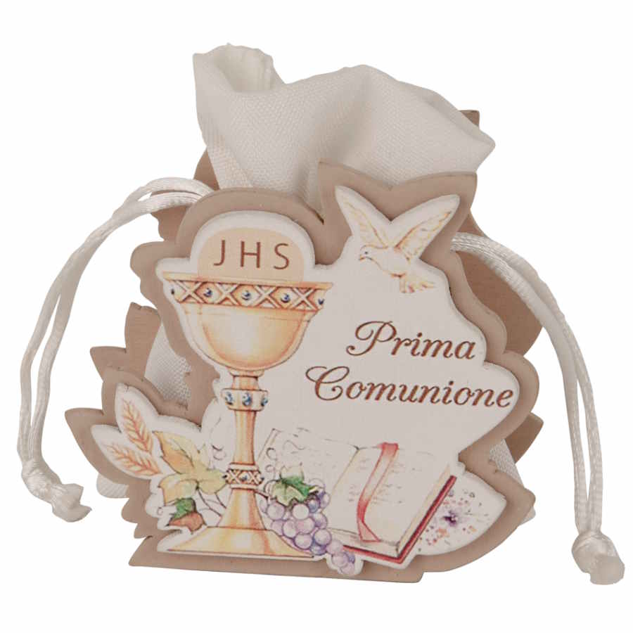 Etm prego sacchetto confetti comunione cm.8 sc746