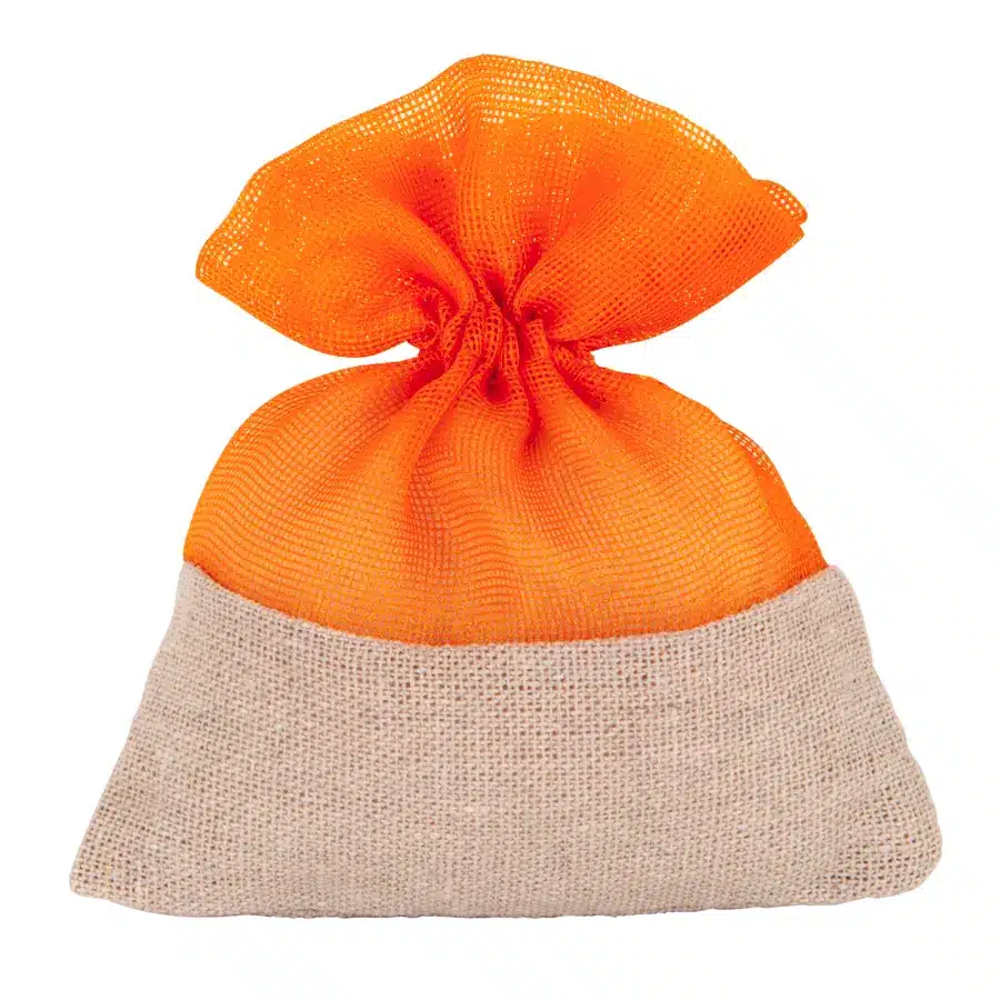 Etm todi bag sacchetto confetti cm.10x12 arancio c2856