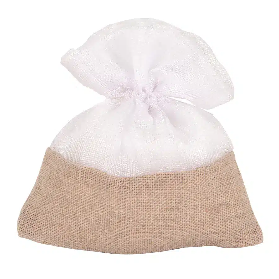 Etm todi bag sacchetto confetti cm.10x12 bianco c2848