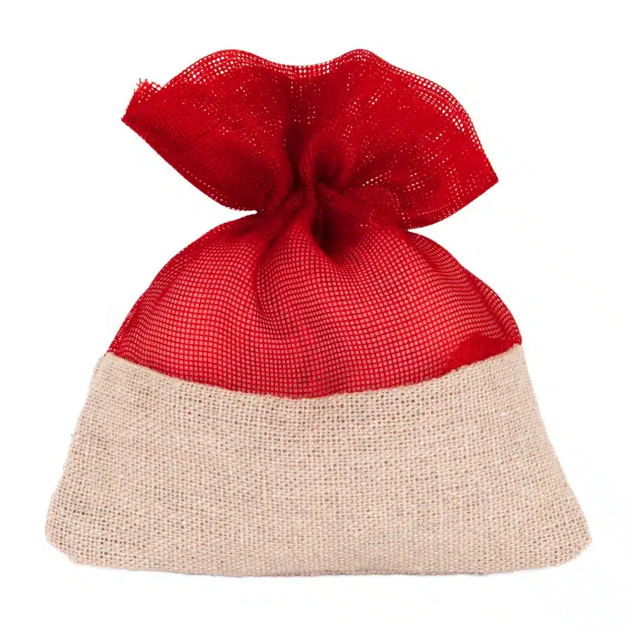 Etm todi bag sacchetto confetti cm.10x12 rosso c2852
