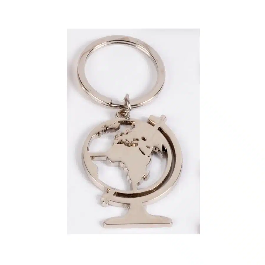 Folies portachiavi mondo cromato 4178235