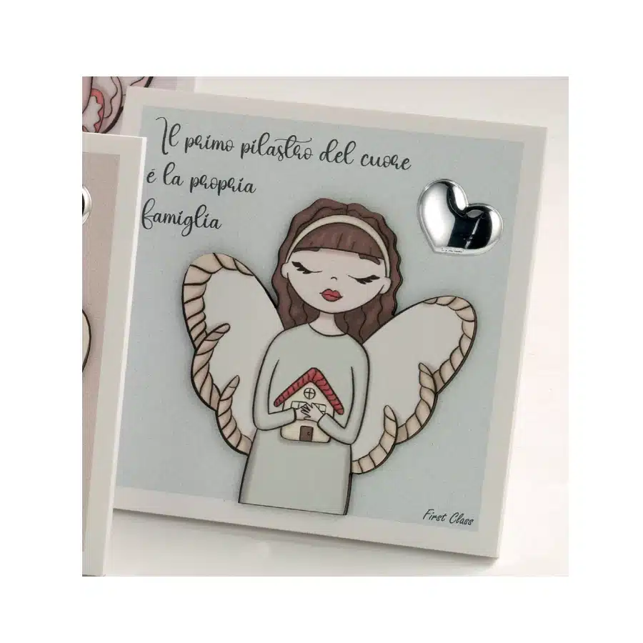Folies quadretto il primo pilastro del cuore è la propria famiglia