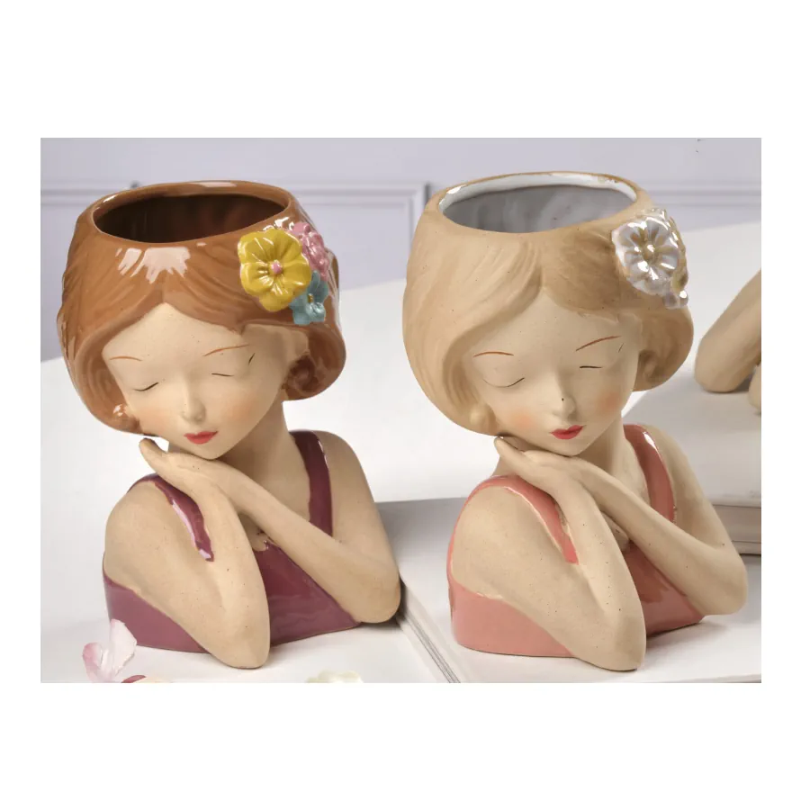 Folies vaso donna mezzo busto 3360226