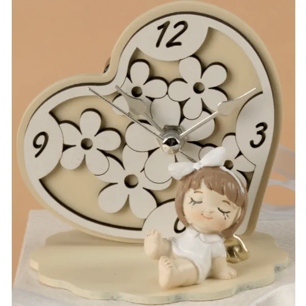 Yvonne Gontier bimba angioletto con cuore e orologio 8470261