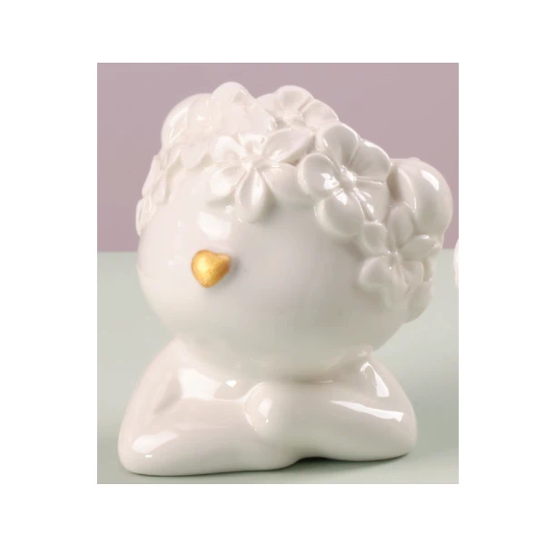 Yvonne Gontier cagnolino bianco candela 6070424