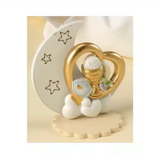 Yvonne Gontier icona cresima con cuore e luna 8526261
