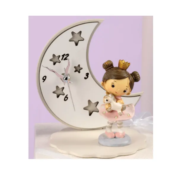 Yvonne Gontier principessa rosa con albero e orologio 8491261