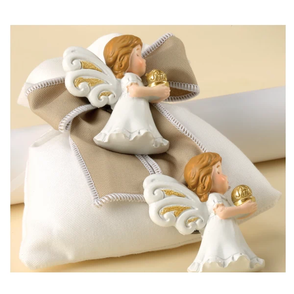 Yvonne Gontier sacchetto confetti con angelo 8538261