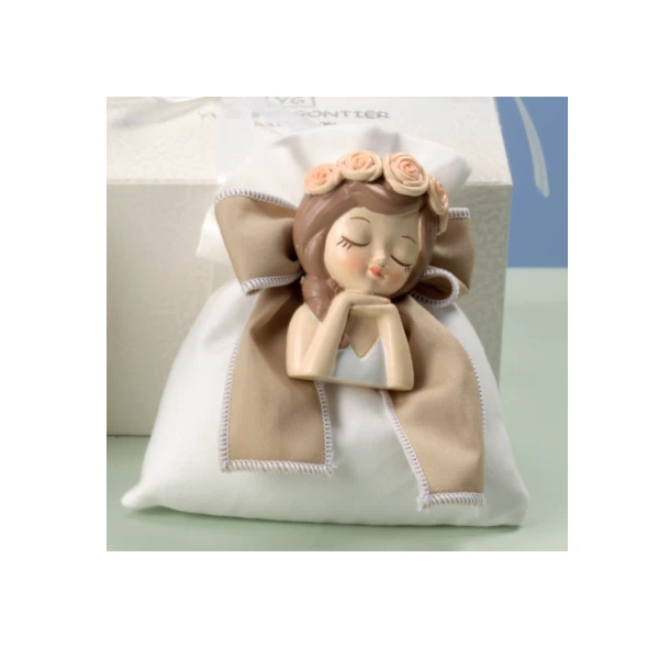 Yvonne Gontier sacchetto confetti con busto ragazza 8546261
