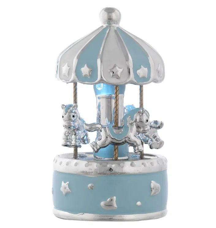 Bagutta Argenti Giostrine carillon cavalli e lucib4179 c