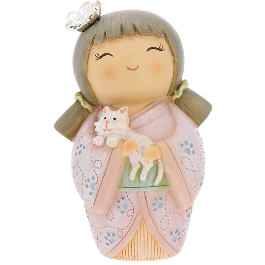 Bagutta Argenti Profumatore Diffusore Kokeshi con Gatto 2111 01 P