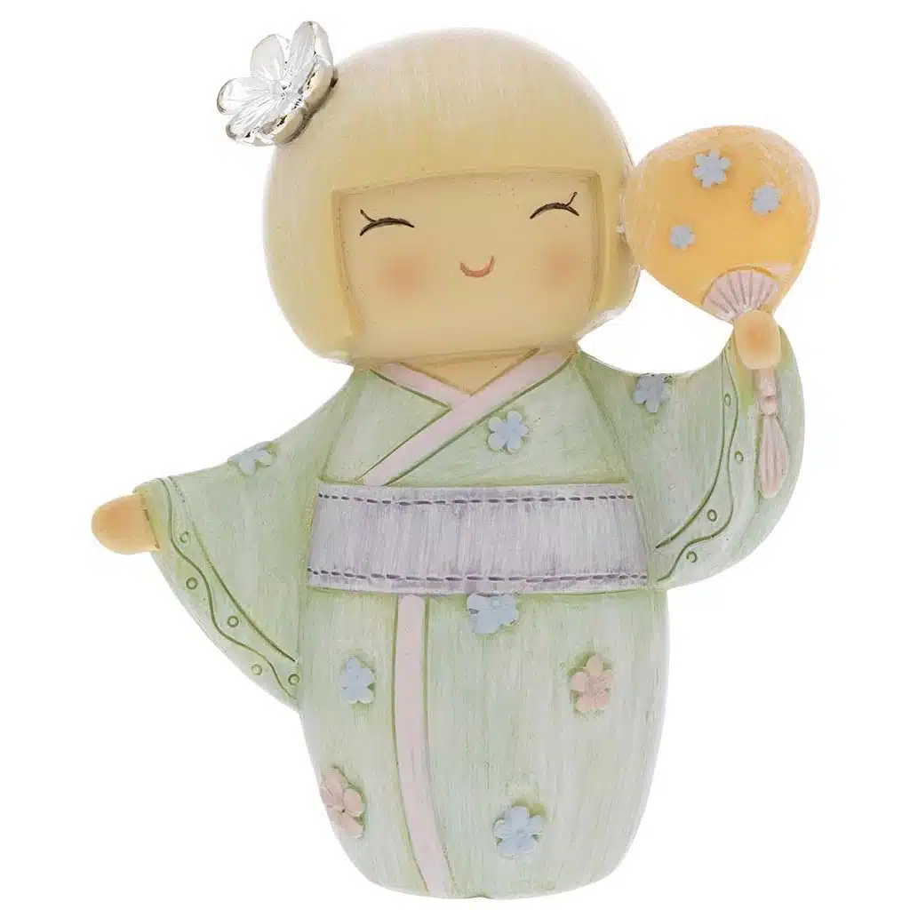 Bagutta Argenti Profumatore Diffusore Kokeshi con Ventaglio 2111 03 G