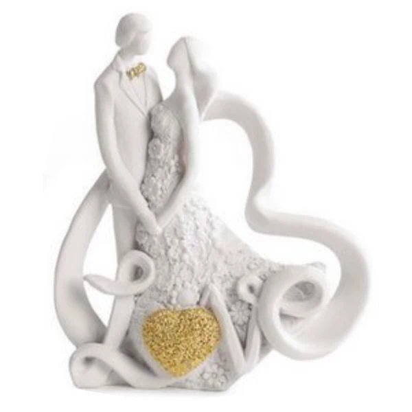 Paben coppia innamorati cuore oro PB20977