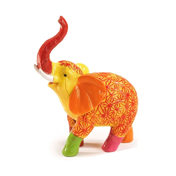 Paben elefante stilizzato 13.5 cm. resina PB21150