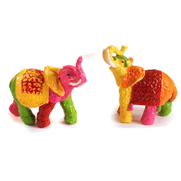 Paben elefante stilizzato 8.8 cm. resina PB21149