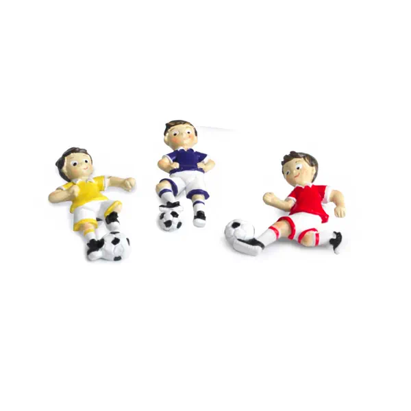 Paben ragazzo calciatore 6.5 cm. resina calamita PB21137