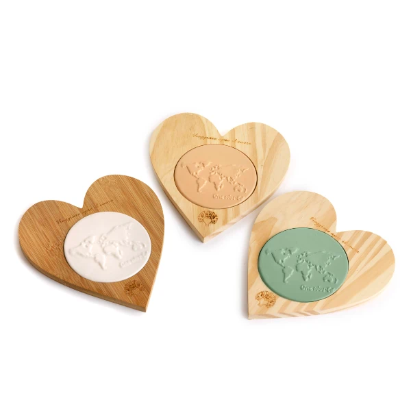 Paben cuore mappamondo PB21116