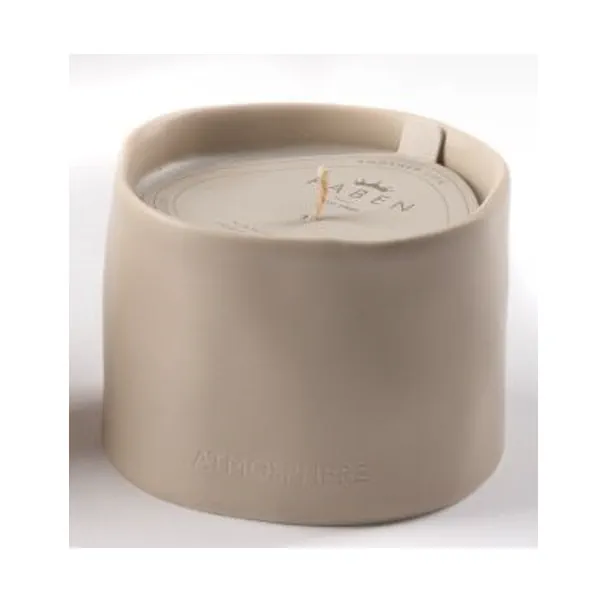 Paben vasetto con cera profumata alla vaniglia 6 cm. ceramica PB21192