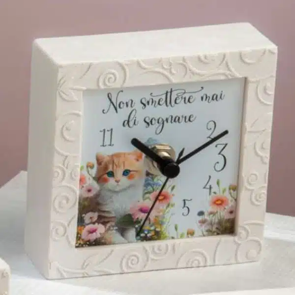 Dolcicose miao orologio gatto 10x10 NG25121
