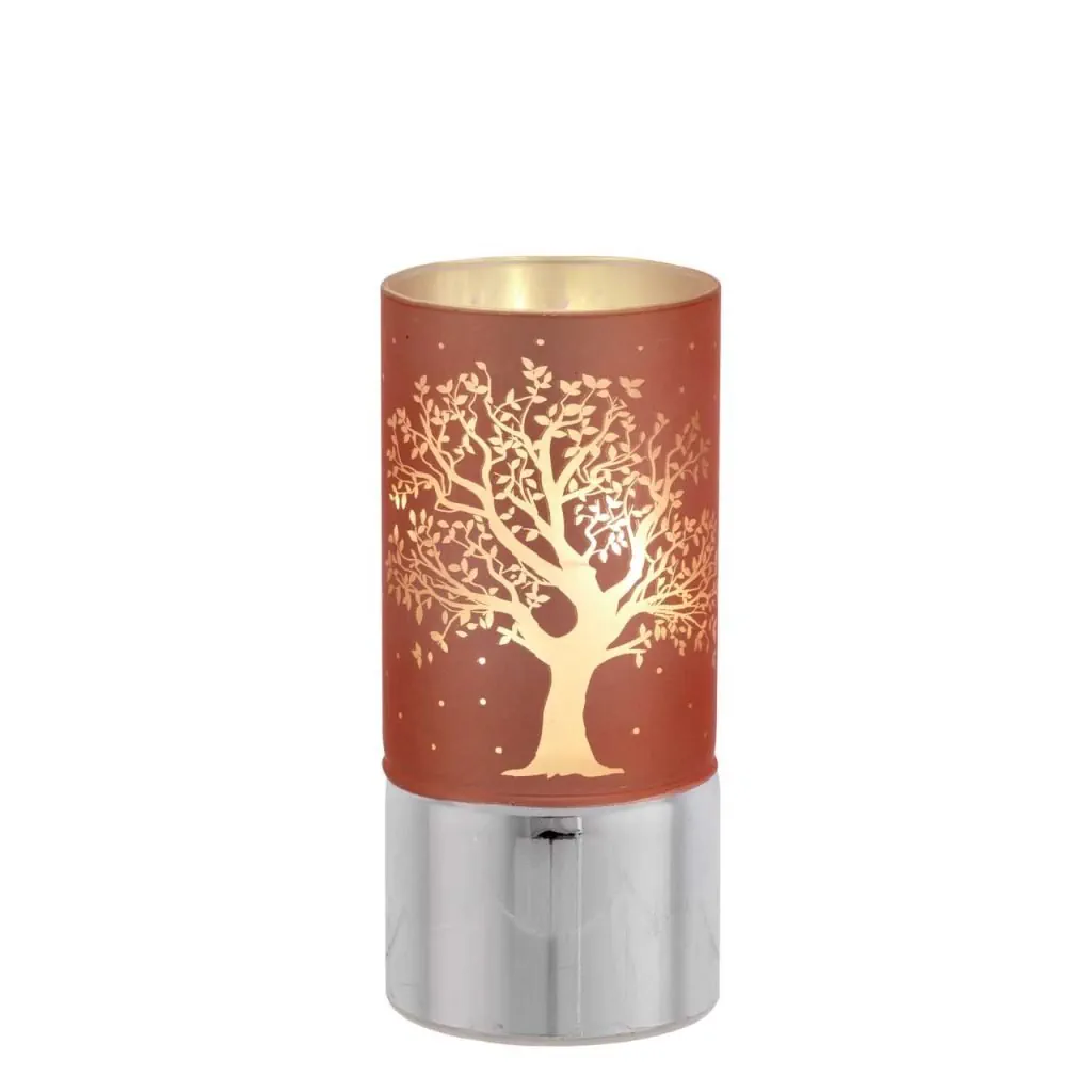 Bagutta lampada decorazione albero rosa 2260 03 RS