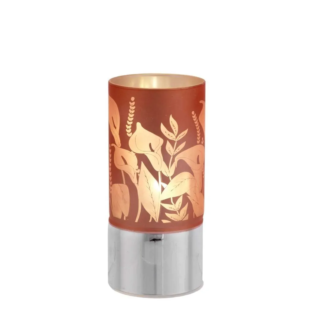 Bagutta lampada decorazione calle rosa 2260 01 RS
