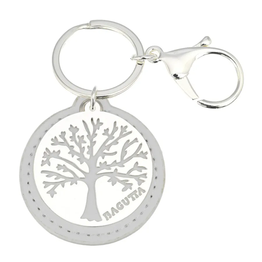 Bagutta portachiavi albero della vita classico bianco 2000 01 BI